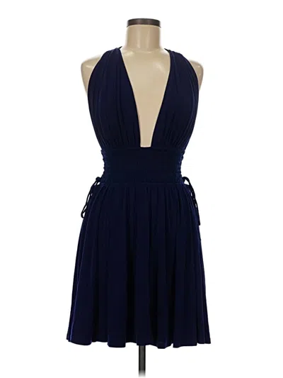 Pre-owned Express Cocktail Dress In Blue