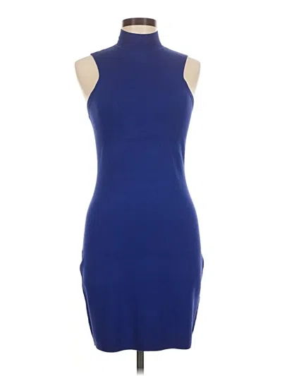 Pre-owned Express Cocktail Dress In Blue