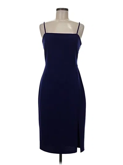 Pre-owned Express Cocktail Dress In Blue