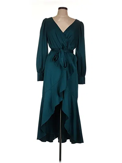 Pre-owned Express Cocktail Dress In Blue