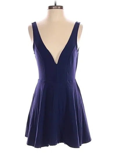 Pre-owned Express Cocktail Dress In Blue