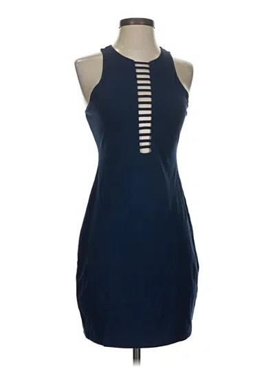 Pre-owned Express Cocktail Dress In Blue