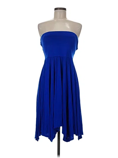 Pre-owned Express Cocktail Dress In Blue
