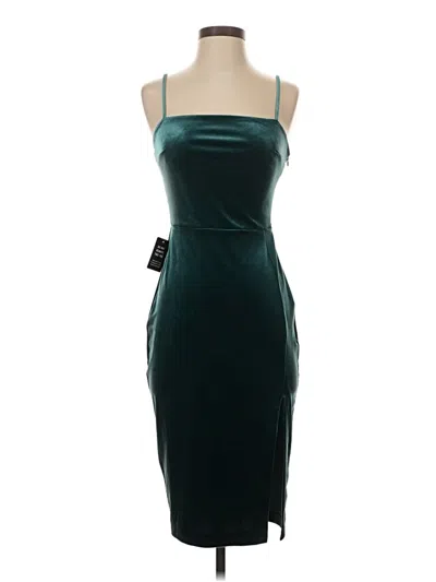 Pre-owned Express Cocktail Dress In Blue