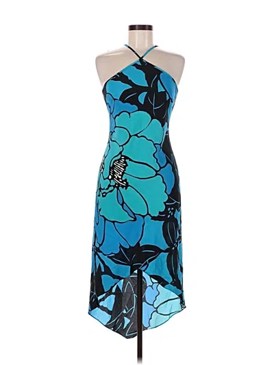 Pre-owned Express Cocktail Dress In Blue