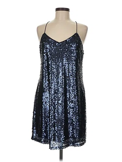 Pre-owned Express Cocktail Dress In Blue