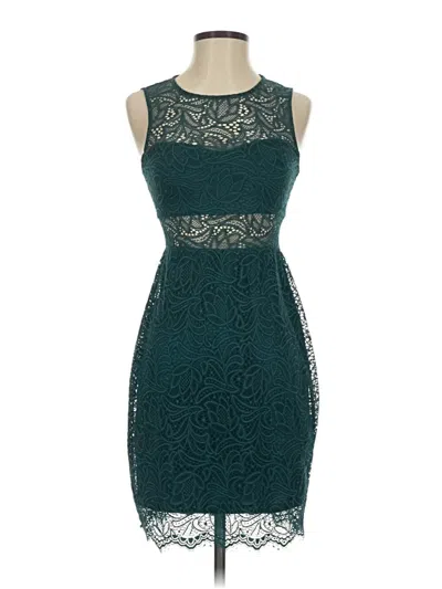 Pre-owned Express Cocktail Dress In Blue