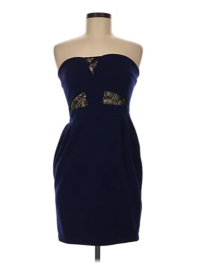 Pre-owned Express Cocktail Dress In Blue