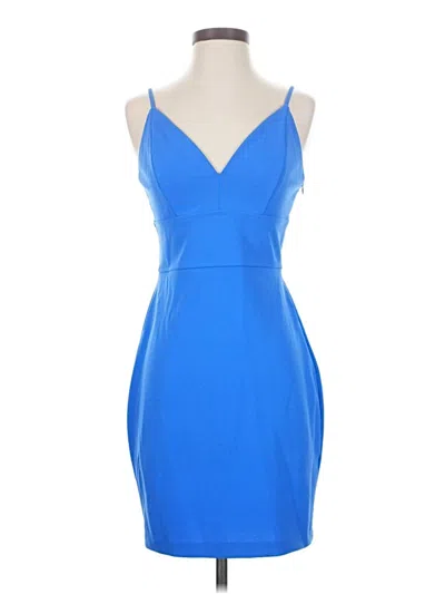 Pre-owned Express Cocktail Dress In Blue
