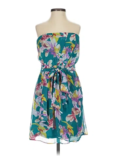 Pre-owned Express Cocktail Dress In Blue