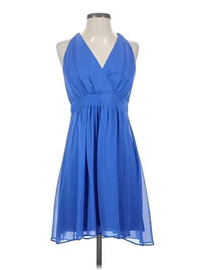 Pre-owned Express Cocktail Dress In Blue