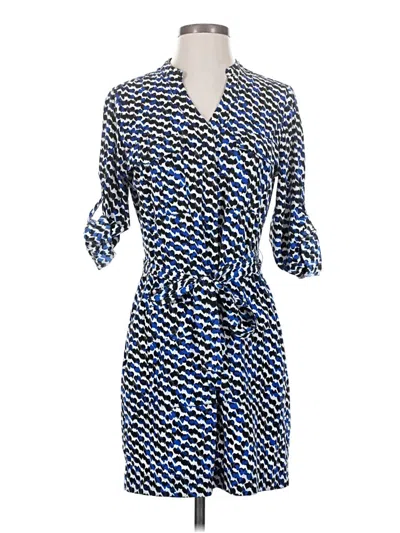 Pre-owned Express Cocktail Dress In Blue