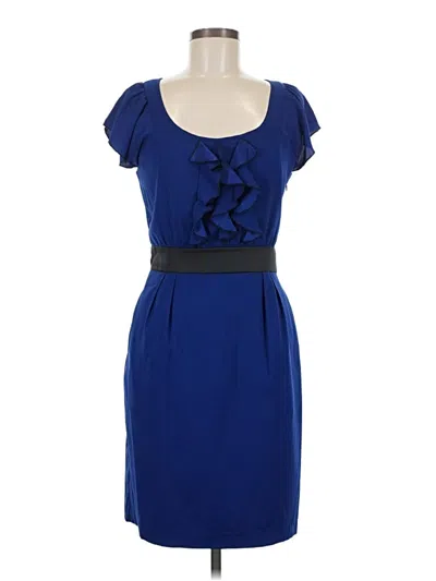 Pre-owned Express Cocktail Dress In Blue