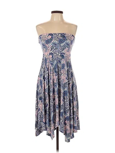 Pre-owned Express Cocktail Dress In Blue