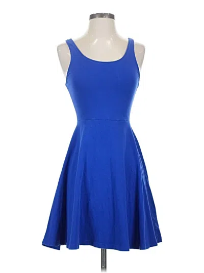 Pre-owned Express Cocktail Dress In Blue