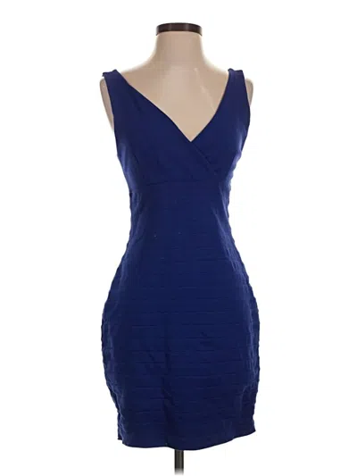 Pre-owned Express Cocktail Dress In Blue