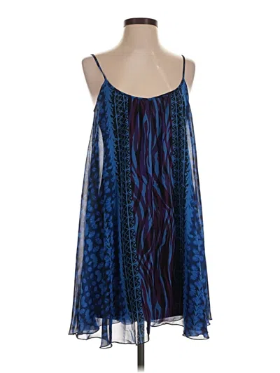 Pre-owned Express Cocktail Dress In Blue