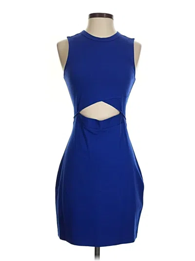 Pre-owned Express Cocktail Dress In Blue