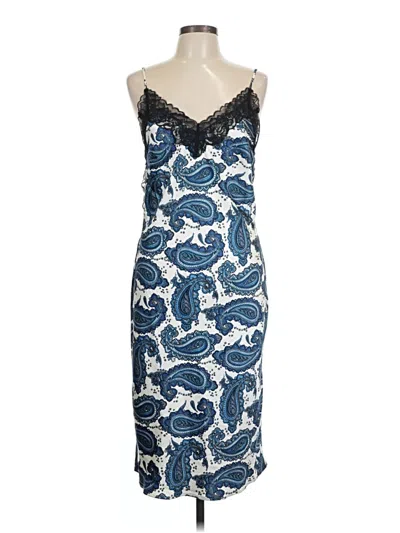 Pre-owned Express Cocktail Dress In Blue