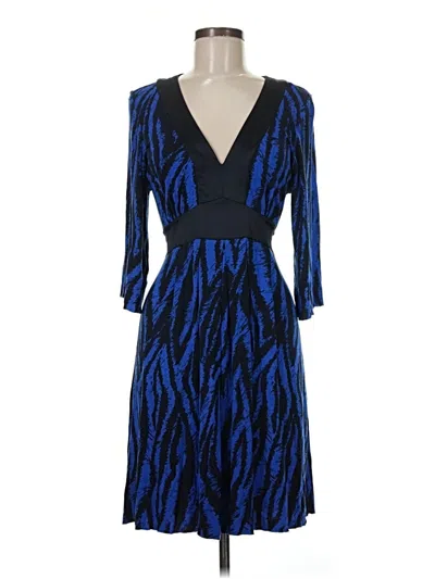 Pre-owned Express Cocktail Dress In Blue