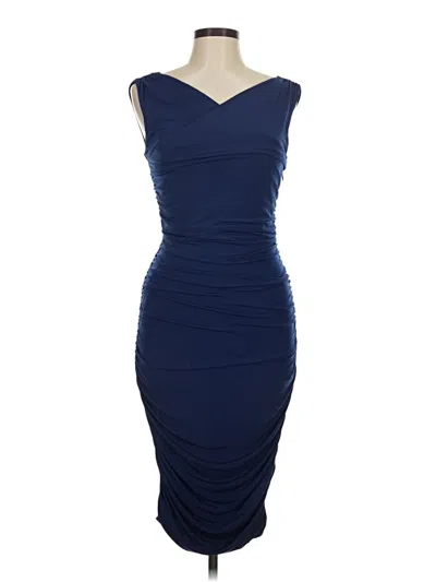 Pre-owned Express Cocktail Dress In Blue
