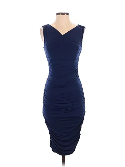 Pre-owned Express Cocktail Dress In Blue