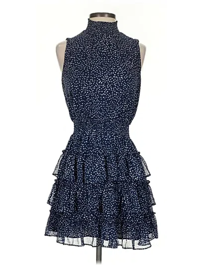 Pre-owned Express Cocktail Dress In Blue