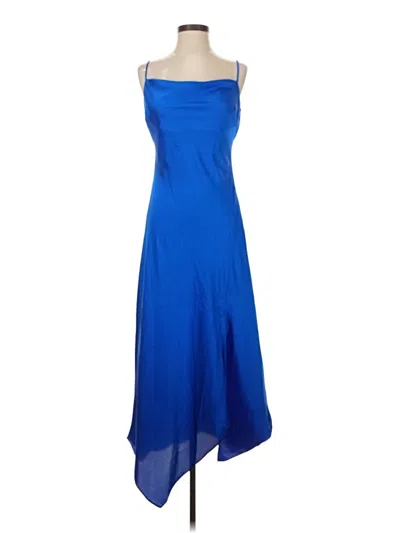 Pre-owned Express Cocktail Dress In Blue