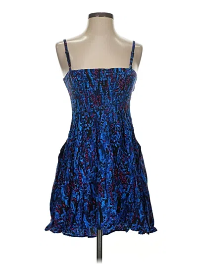 Pre-owned Express Cocktail Dress In Blue