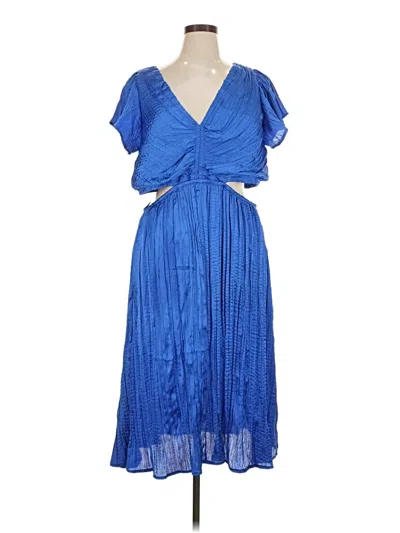 Pre-owned Express Cocktail Dress In Blue