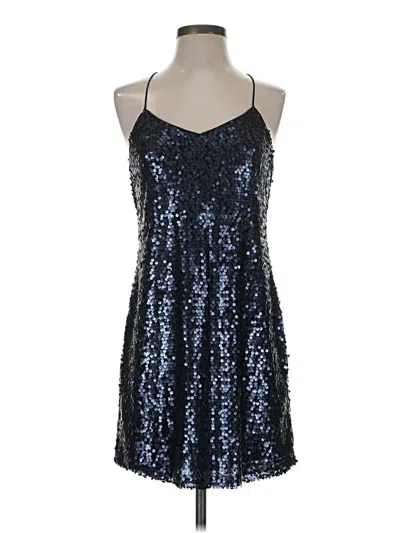 Pre-owned Express Cocktail Dress In Blue
