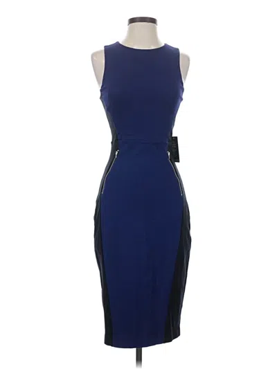 Pre-owned Express Cocktail Dress In Blue