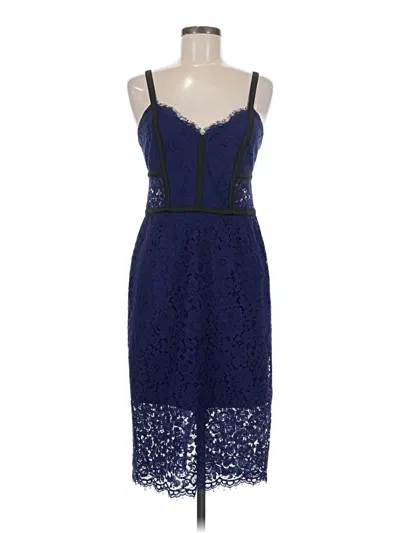 Pre-owned Express Cocktail Dress In Blue