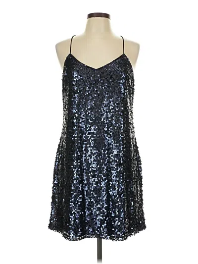 Pre-owned Express Cocktail Dress In Blue