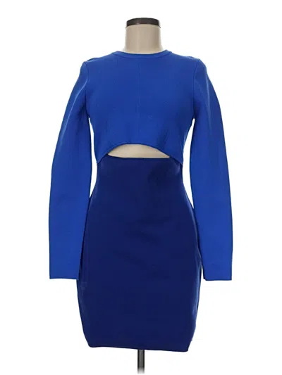 Pre-owned Express Cocktail Dress In Blue