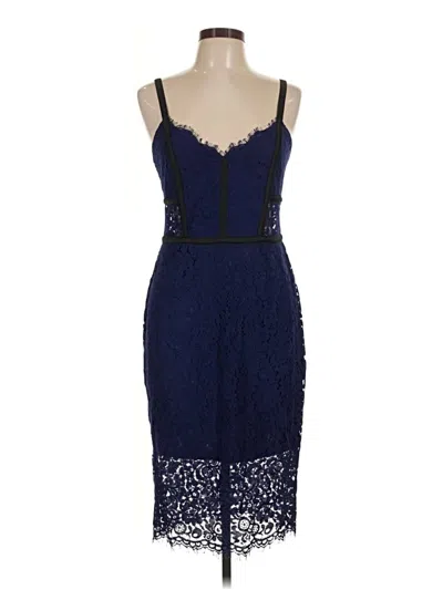 Pre-owned Express Cocktail Dress In Blue