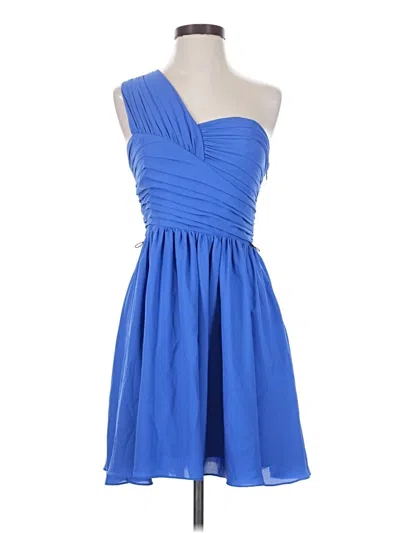 Pre-owned Express Cocktail Dress In Blue