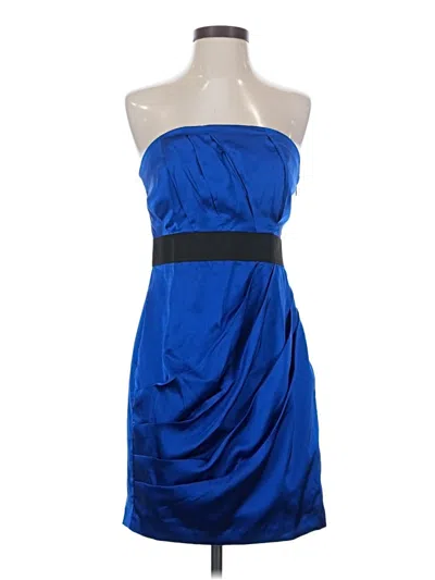 Pre-owned Express Cocktail Dress In Blue