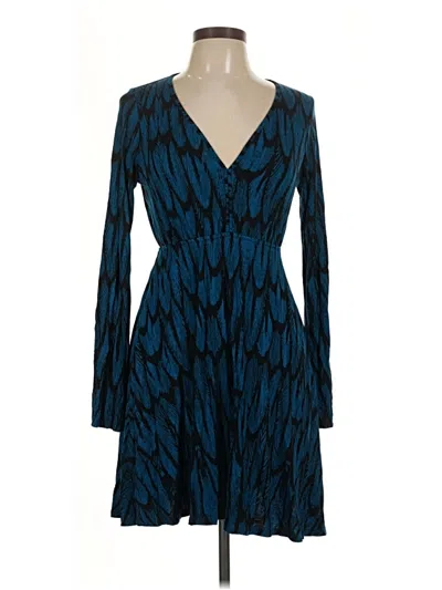 Pre-owned Express Cocktail Dress In Blue