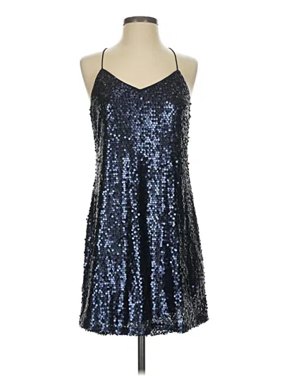 Pre-owned Express Cocktail Dress In Blue