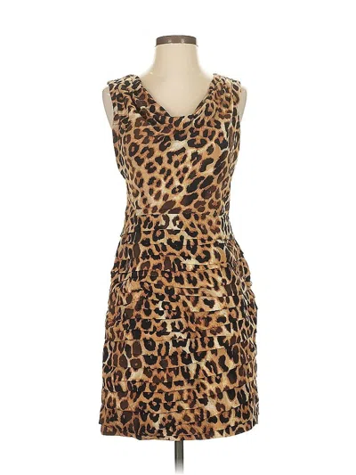 Pre-owned Express Cocktail Dress In Brown