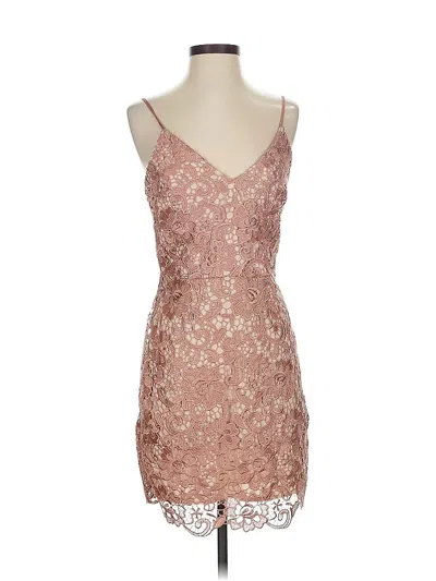 Pre-owned Express Cocktail Dress In Brown