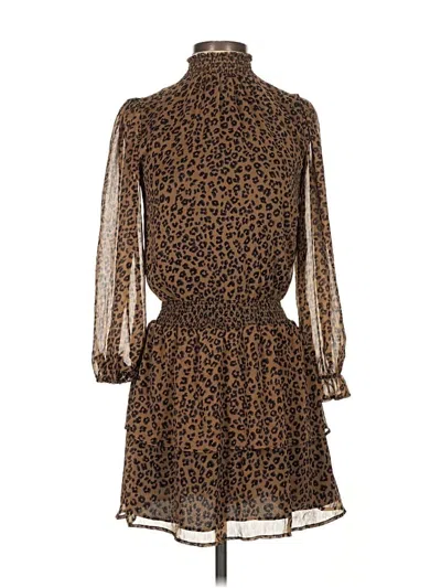 Pre-owned Express Cocktail Dress In Brown