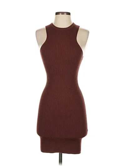 Pre-owned Express Cocktail Dress In Brown