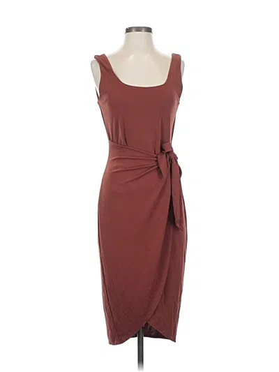 Pre-owned Express Cocktail Dress In Brown