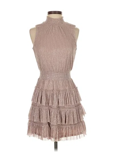Pre-owned Express Cocktail Dress In Brown