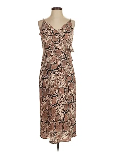 Pre-owned Express Cocktail Dress In Brown