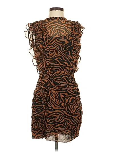 Pre-owned Express Cocktail Dress In Brown