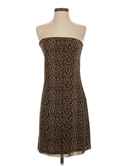 Pre-owned Express Cocktail Dress In Brown