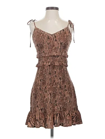 Pre-owned Express Cocktail Dress In Brown